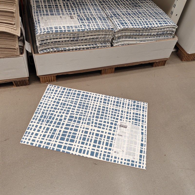 IKEA宜家正品巴斯洛加浴室地垫40x60吸水速干脚垫洗手间防滑门垫,家庭/个人清洁工具,地垫,淘宝优惠券,粉丝福利购,淘宝优惠卷