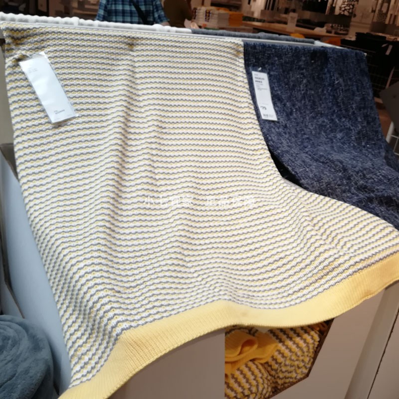 宜家正品奥荷赛卧室空调被休闲毯