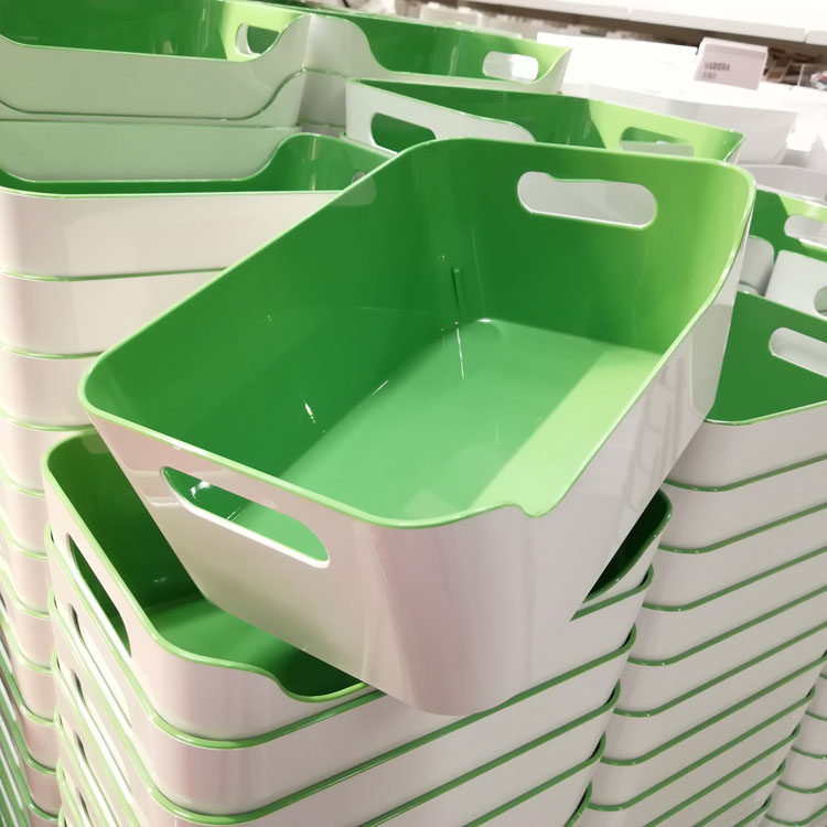 ikea宜家正品瓦瑞拉盒子桌面收纳盒厨房用品分类塑料收纳置物筐
