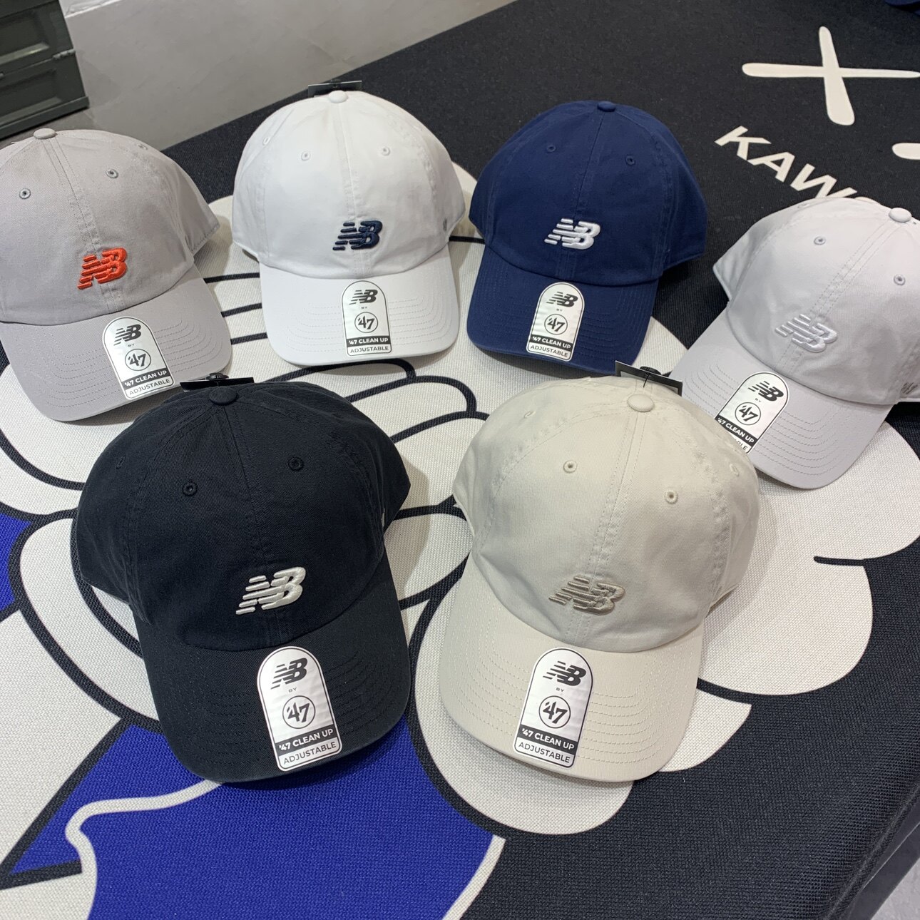 西班牙采购 New Balance Oakley联名合作款字母刺绣棒球帽鸭舌帽