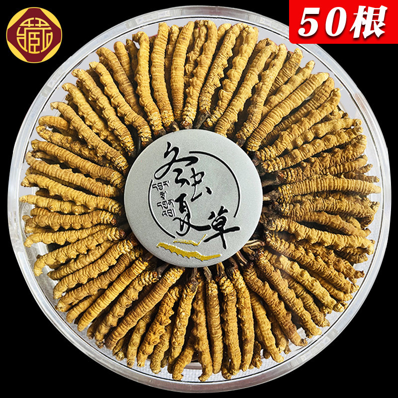 冬虫夏草旗舰店虫草正品虫草干货礼盒装1克5根10克冬虫草送礼佳品|msdalam kategori makanan berkhasiat tradisional, Cordyceps - dari Buy2taobao.com untuk memberikan perkhidmatan ejen Taobao profesional membeli