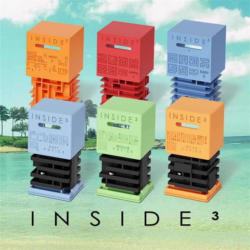 法国inside3立体迷宫益智玩具