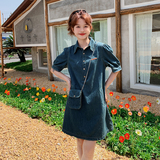 ！牛仔连衣裙送小包包221-2377P115K168，女装连衣裙，2B148