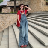新款休闲牛仔背带裤221-960P135K188，女装休闲裤，2B148