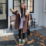 撞色拼接设计感连帽冲锋衣女春季新款韩版小个子宽松洋气时尚外套，女装风衣，2B148