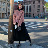 春装新款小香风连衣裙外套外套+内搭裙子221-860-P195K278，女装套装/套裙，2B148