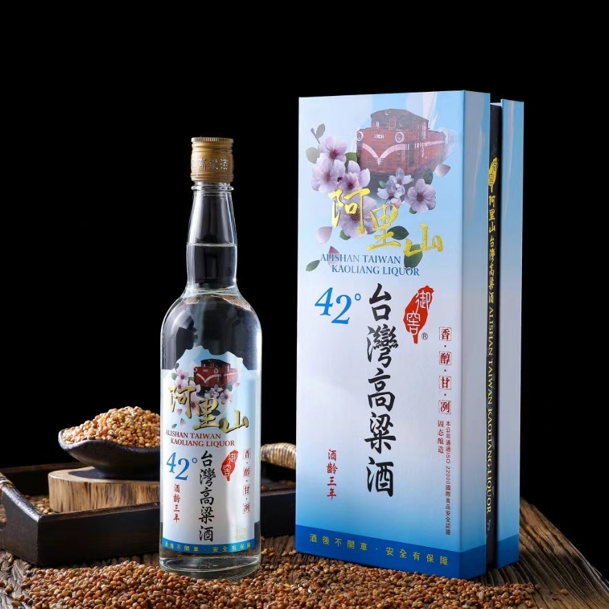 原瓶进口42度台湾御窖阿里山高粱酒600ml