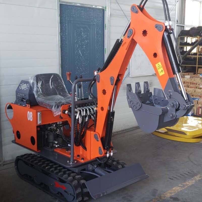 小型履带挖掘机室内破碎小挖机混凝土破碎挖土机现货供应