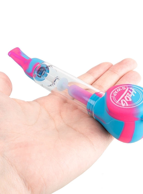 过滤水烟斗硅胶烟斗一口香可拆卸易清洁斗粮斗便携带盖swap pipe