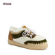 系带羊毛休闲鞋 mou秋冬爱斯基摩低帮中性 情侣款 雪地靴