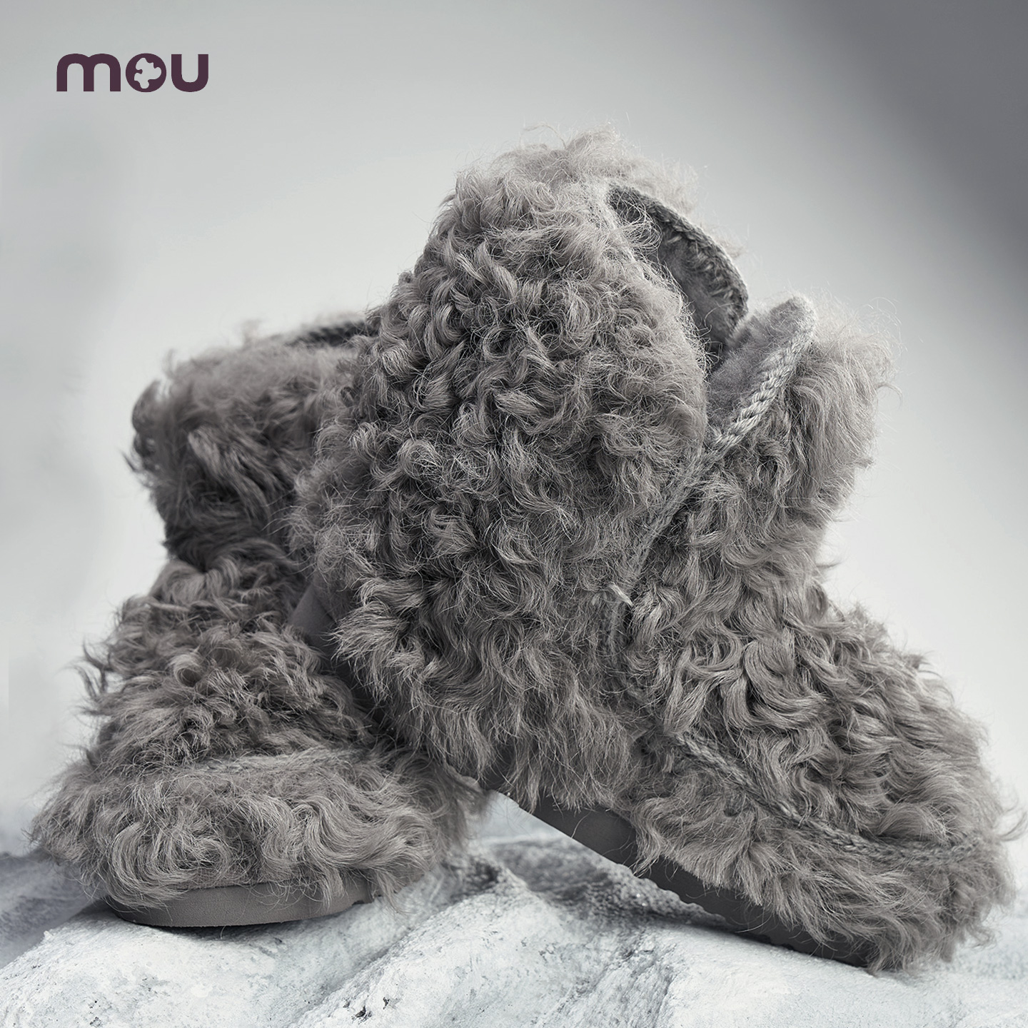 mou2025秋冬新款爱斯基摩雪地靴限量系列爱斯基摩全羊毛雪地靴