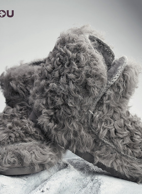 mou2025秋冬新款爱斯基摩雪地靴限量系列爱斯基摩全羊毛雪地靴