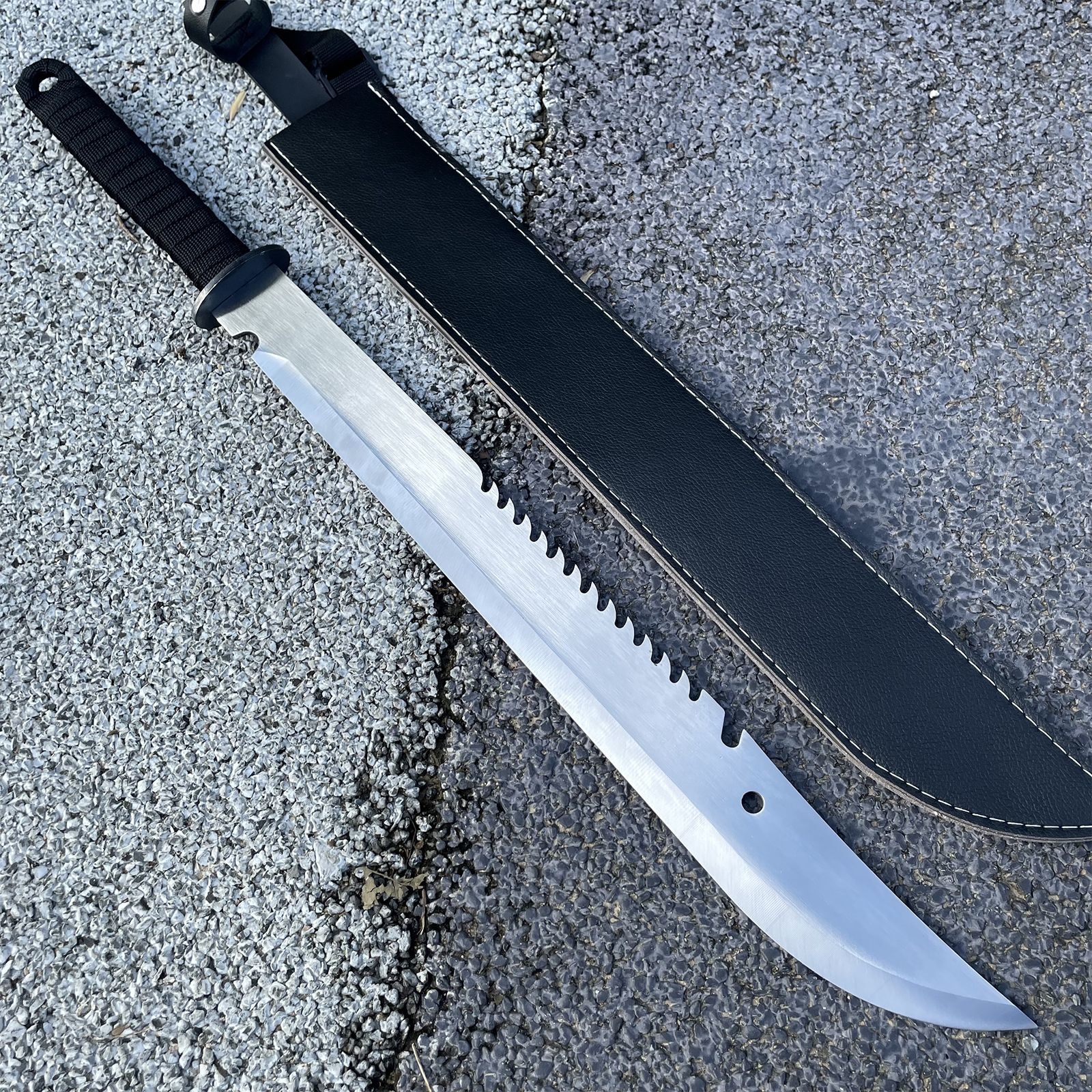 唐横刀剑工艺品武器刀具求生战术刀锰钢高硬度练习野外唐刀未开刃