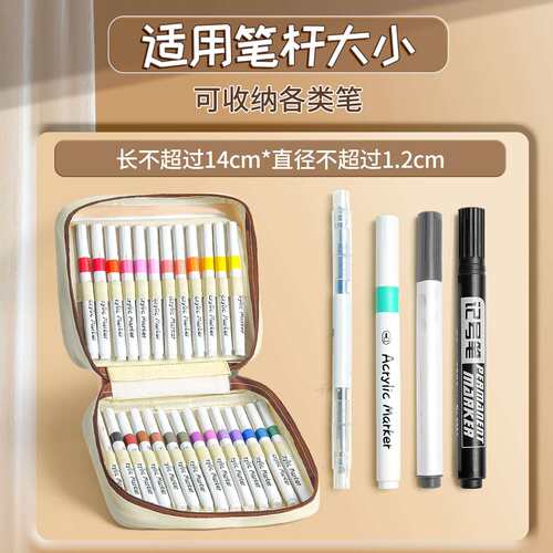 84色丙烯马克笔大容量多功能｜PU