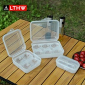 LTHW旅腾户外防震鸡蛋盒便携式 露营防碎蛋托防撞胶塑料保护收纳盒