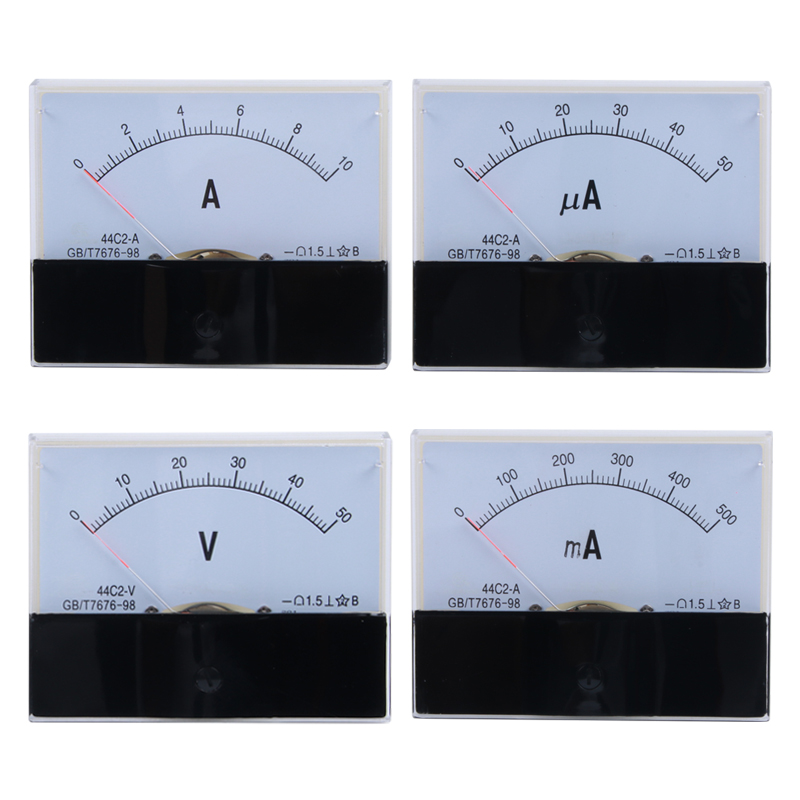 44C2直流电流电压表指针式450V 3A 5A 10A 20A 30A 50A 100A