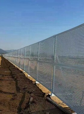 冲孔围挡沿海防风市政工程镀锌穿孔工地围栏道路施工隔离围蔽挡板