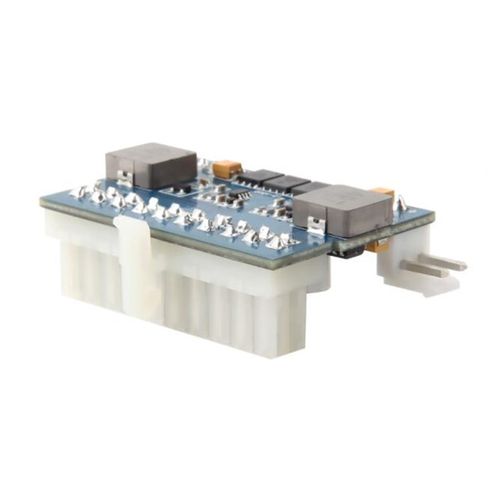 DC-ATbX-90W大功率DC-ATX电源模块 ITX Z1升级20PIN直角90度转换