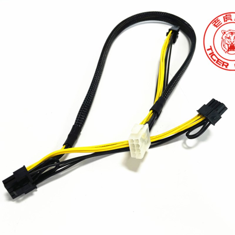 超微服务器GPU供电线CPUu 8pin公转双8pin(6+2)显卡电源线