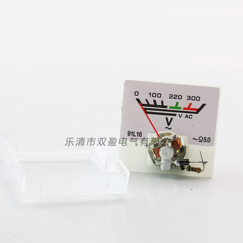 热卖交流电压电流表91L16 交流AC300V 直流DC20V 40X40mm小表头