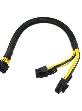 R5300G6服务器16P转GPU供电线12+4P转双8P显J卡线3080 3090 2080T