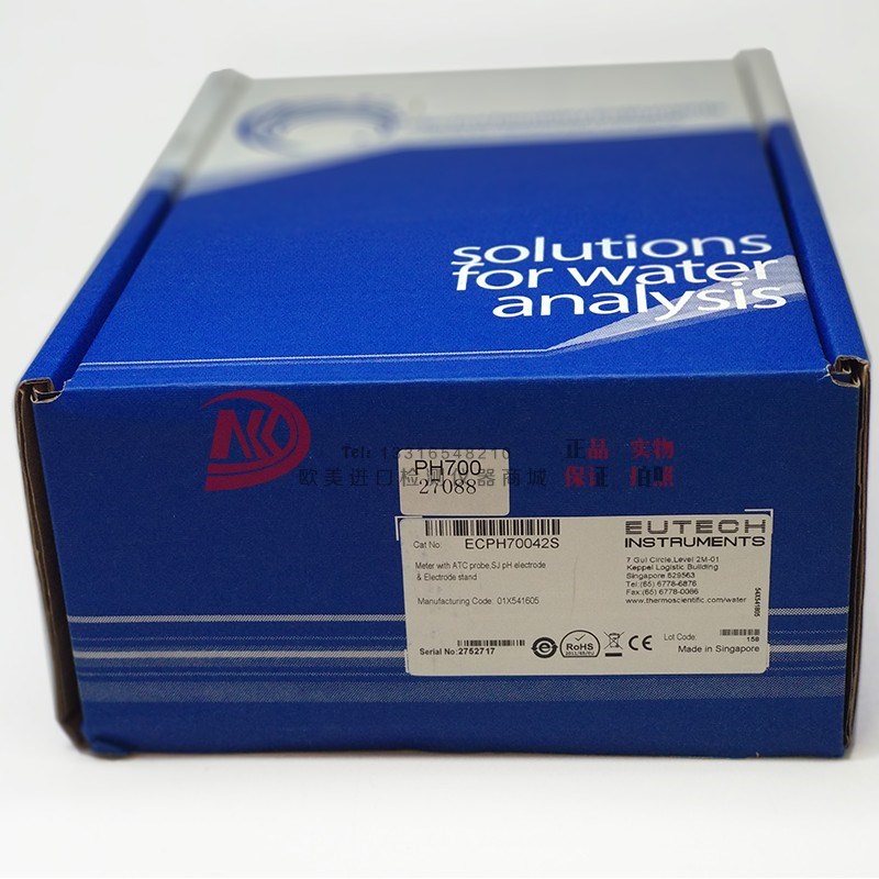 优特 Eutech PH700酸度计 PH计 PH510电极