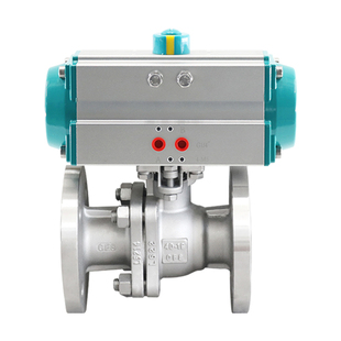 巨良气动球阀JLGQ641F-16高温蒸汽法兰O型快速切断阀高平台化工部