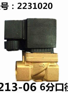 6213-04宝德型电磁阀 2分/4分6分/1寸气阀 2231015 DC24V AC220V