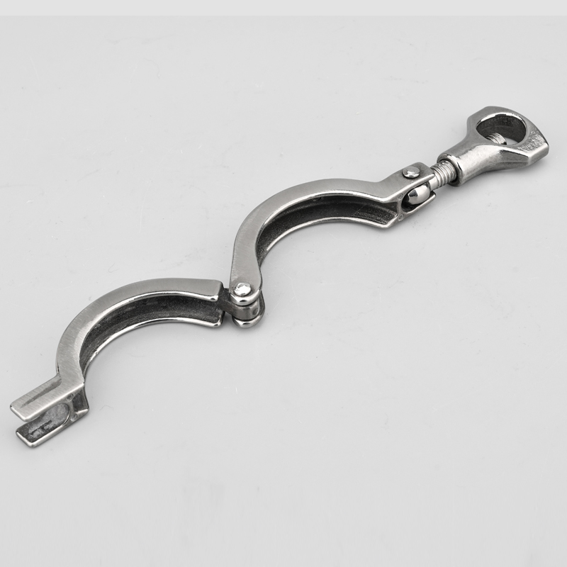 316 不锈钢快卡箍精铸重型加厚快装接头固定卡扣快速端头抱箍管夹