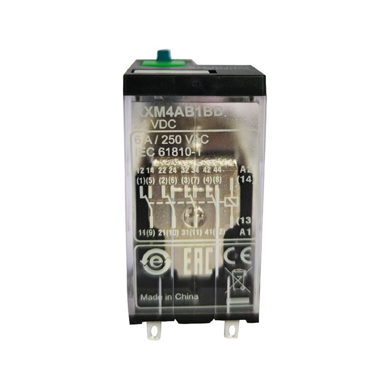 施耐德RXM2AB1BD小型继电器RXM4AB1BD 2AB1P7 AB1P7二开四闭