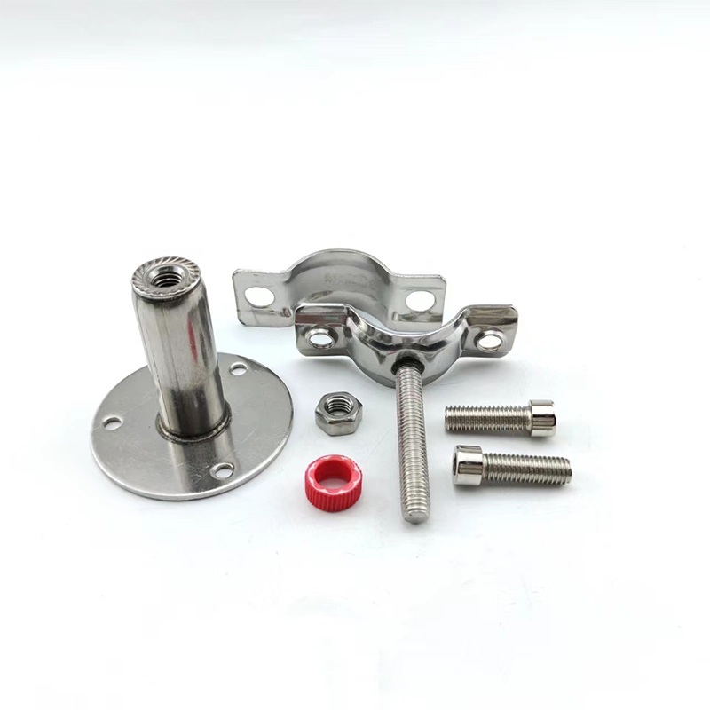 304不锈钢管卡固定管支架可调节管夹管道卡箍卡扣ppr水管夹子抱箍