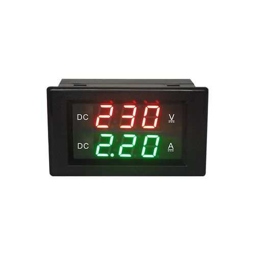 YB4835VA 直流数显电压表电流表DC20A数字mA毫安表头交流220V供电