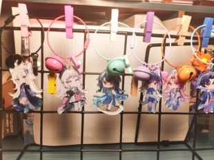 余量/现货】明日方舟无边亚克力钥匙扣夕 塞雷娅德克萨斯异客流明