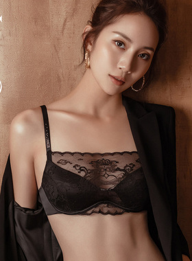 LizaCheng风信子系列定制蕾丝抹胸文胸薄款内衣女LB00083