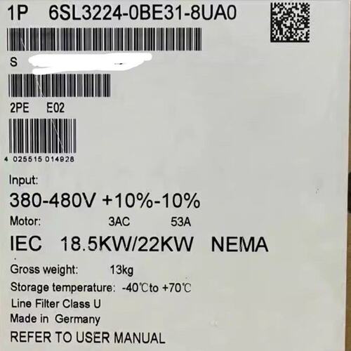 议价6SL3224-0BE31-8UA0门子G120变频器可维修
