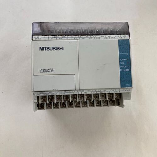 议价PLC，型号FX1S-30MT-001,实物图拍摄，功能可维修