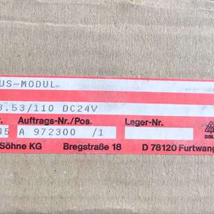 议价多德DOLD BN5983.53/110 货号0040845可维修