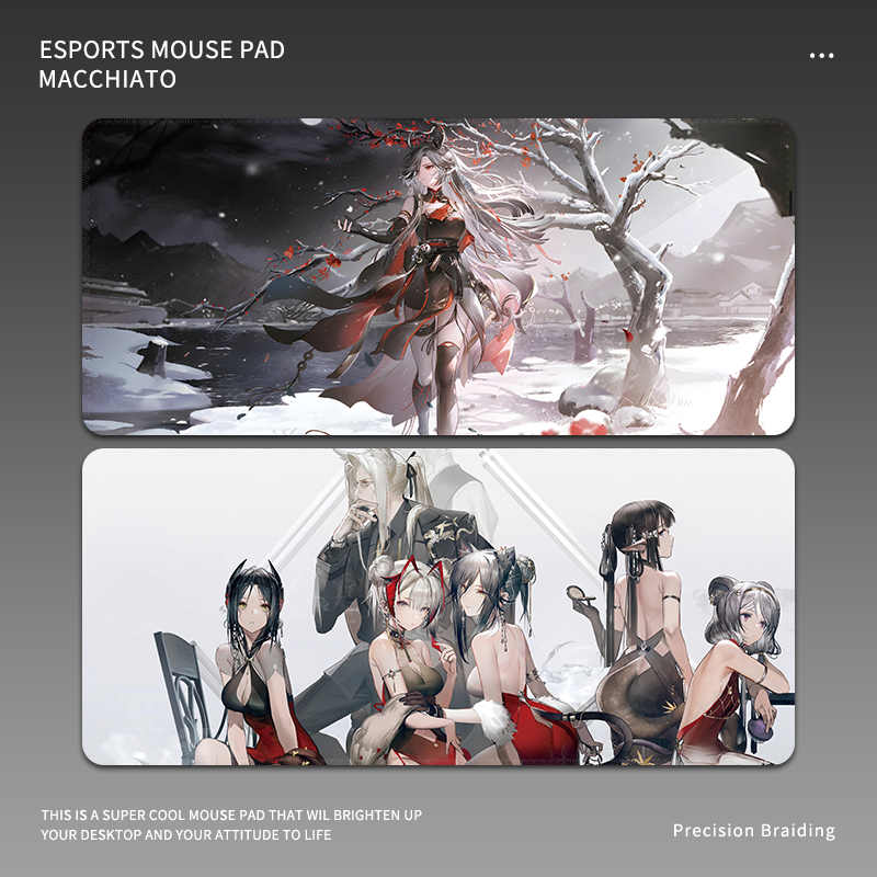 鼠标垫超大蓝色监狱游戏电脑桌垫