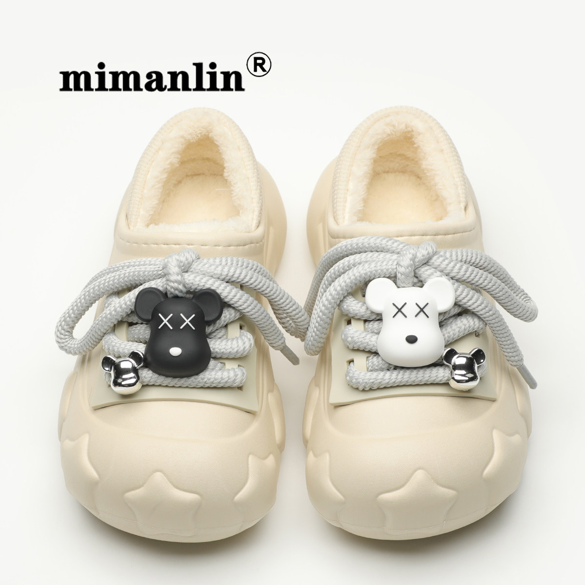 爆款2024新款防水情侣棉拖鞋女包跟2024新款室内居家大头加绒棉鞋