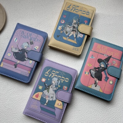 正版bilibili 2233周边a7手账本面包pu皮小本子随身便携式list本