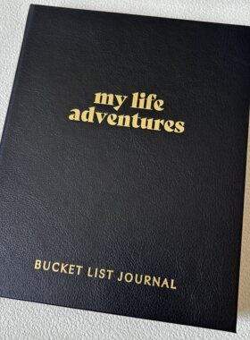 外贸精致人生清单life adventures我的生活冒险旅行日志本自填本