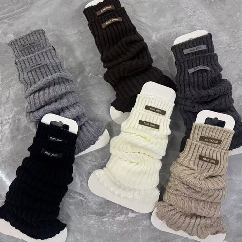 好搭好穿显腿直~堆堆袜套女复古