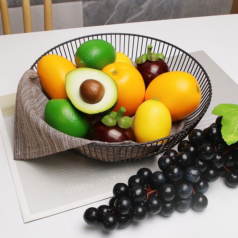 仿真水果模型摆件塑料蔬菜果蔬套装装饰苹果食物橱窗摆件拍摄道具