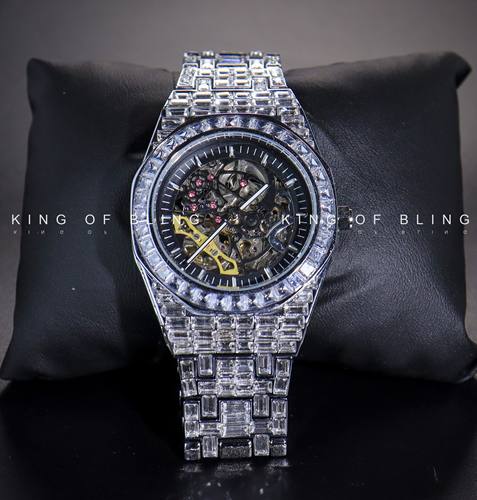 kingofbling嘻哈欧美满钻手表