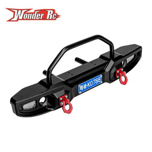 Wonder RC模型攀爬车 雷拉洛MK07 JK07金属前杠 CNC工艺 一体成型