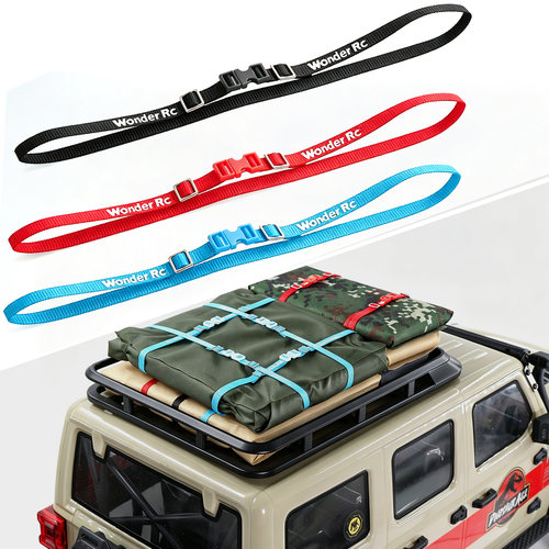 RC攀爬车仿真车顶卡扣绑带扎带 雷拉洛MK07 SCX10 TRX4 易控