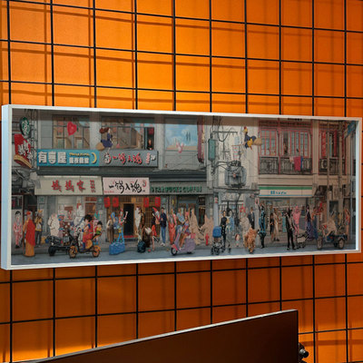 Kwon Neung韩国艺术家权能潮流卡通人物版画餐厅卧室书房联名版画