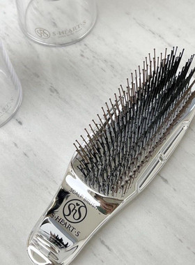 日本宙斯同款Scalp Brush S HEART S梳子清洁按摩梳干湿两用