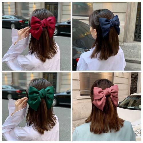 韩国复古超仙顶夹甜美蝴蝶结发卡