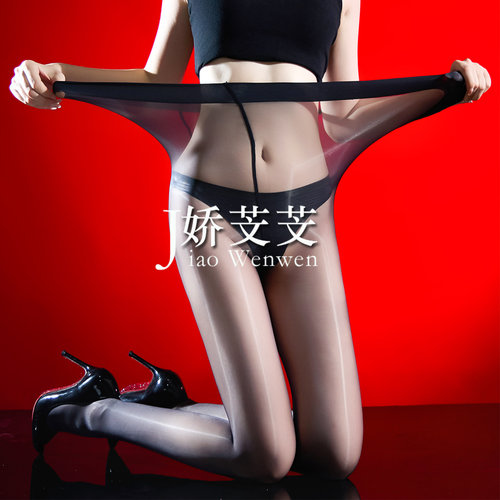 大码油亮极光丝袜男女款情调趣味